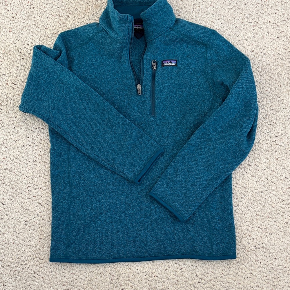 Patagonia Better sweater- Blue Quarter-Zip Fleece Jacket